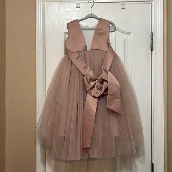 what color shoes look best with burgundy dress NWT $270 Burberry Baby Girl's Astrid Striped Dress 18 Months  BAYSUPERSTORE